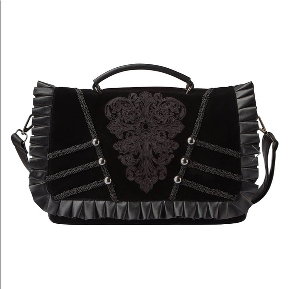 Killstar Handbags - KILLSTAR~ Draculyn Messenger/Handbag